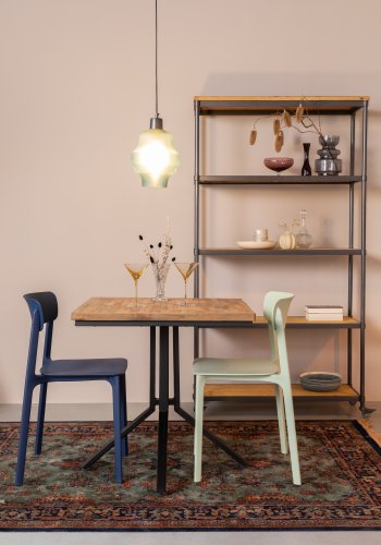 WHITE LABEL LIVING Raz teppe, rektangulrt - grnn og flerfarget viskose (160x230)