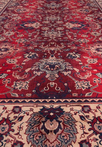 DUTCHBONE Bud Bodenteppich, rechteckig – rotes Acryl, Baumwolle, Polyester, Viskose (170 x 240)