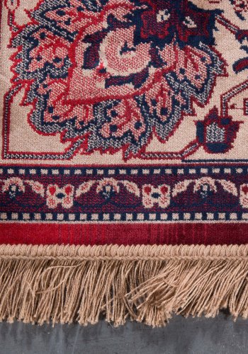 DUTCHBONE Bud Bodenteppich, rechteckig – rotes Acryl, Baumwolle, Polyester, Viskose (170 x 240)