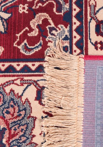 DUTCHBONE Bud Bodenteppich, rechteckig – rotes Acryl, Baumwolle, Polyester, Viskose (170 x 240)