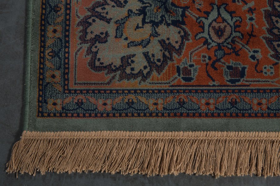 DUTCHBONE Bud Bodenteppich, rechteckig – grüne Baumwolle, Polyester, Viskose (170 x 240)