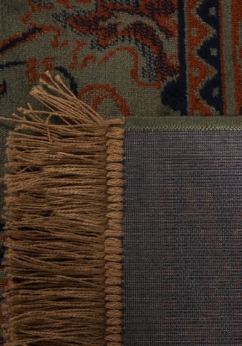 DUTCHBONE Bud Bodenteppich, rechteckig – grüne Baumwolle, Polyester, Viskose (170 x 240)