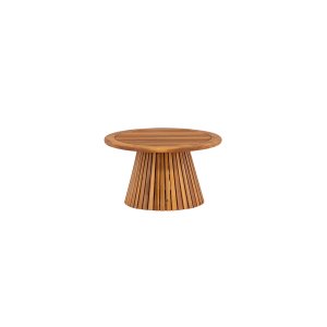 VENTURE DESIGN Lumpur udendrs loungebord, rund - natur akacietr (70)