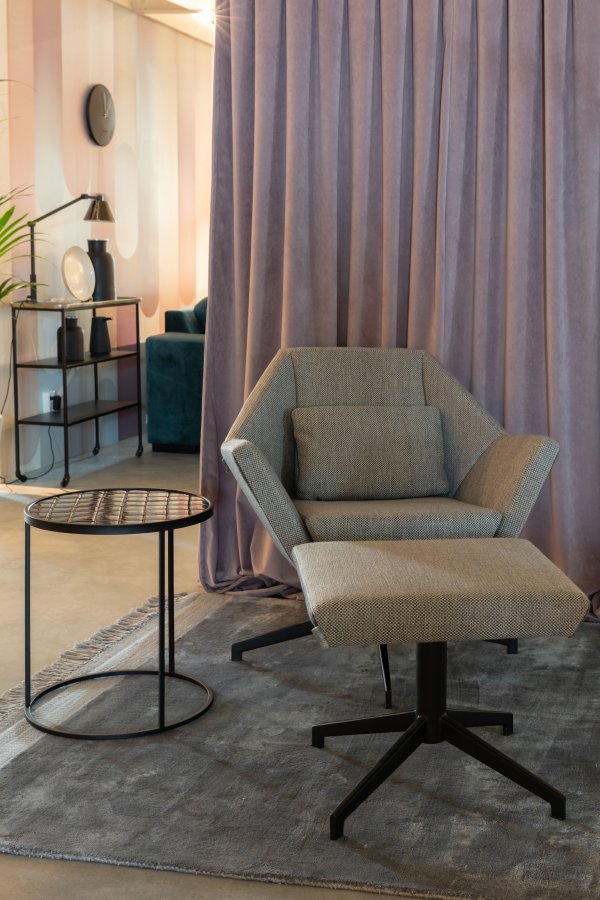 ZUIVER Blink-teppe, rektangulrt - slvviskose (170x240)