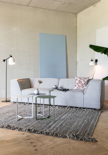 ZUIVER Frills teppe, med frynser - grbl ull (170x240)