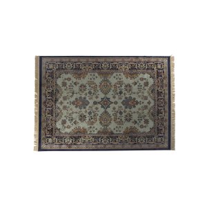 WHITE LABEL LIVING Raz teppe, rektangulrt - grnn og flerfarget viskose (200x300)