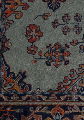 WHITE LABEL LIVING Raz teppe, rektangulrt - grnn og flerfarget viskose (200x300)