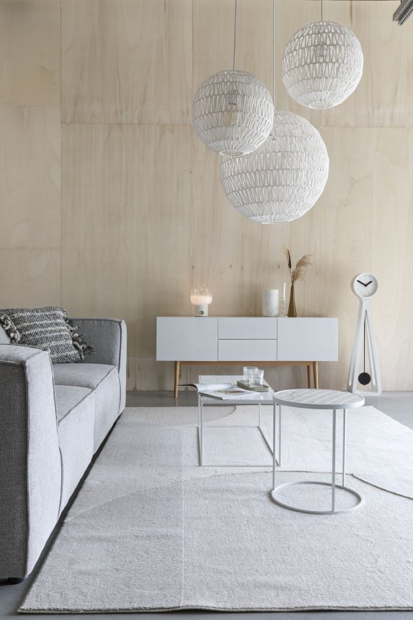 ZUIVER Drmmeteppe 200x300 Natur/Gr