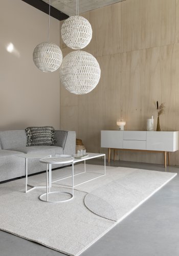 ZUIVER Drmmeteppe 200x300 Natur/Gr