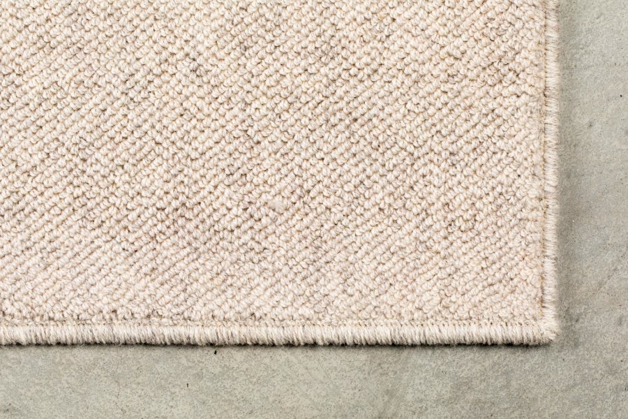 ZUIVER Drmmeteppe, med mnster - naturlig og rosa ull (160x230)