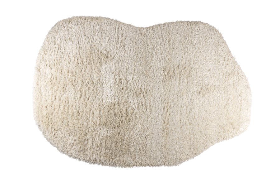 ZUIVER Velsmakende teppe - beige ull (200x290)