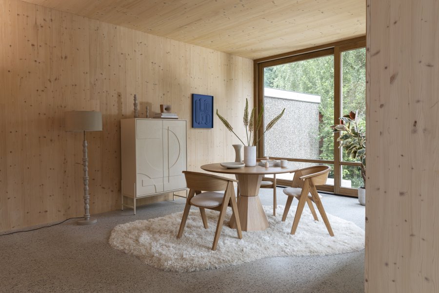 ZUIVER Velsmakende teppe - beige ull (200x290)