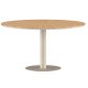 VENTURE HOME Croft Runt Matbord �120 - Beige Alu/Teak