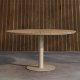 VENTURE HOME Croft Runt Matbord �120 - Beige Alu/Teak