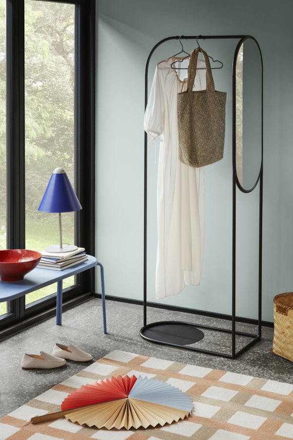 BROSTE COPENHAGEN Gine lampeskjerm S - spektrum mrkebltt stl