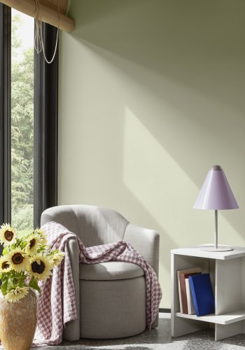 BROSTE COPENHAGEN Gine lampeskjerm S - orkidé lys lilla stl