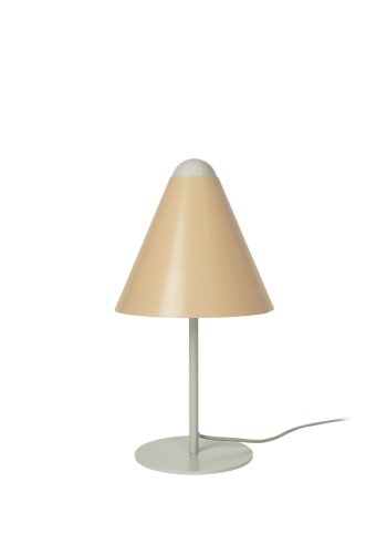 BROSTE COPENHAGEN Gine lampeskjerm S - blek banangul stl