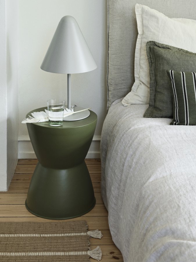 BROSTE COPENHAGEN Gine lampeskjerm S - matt grtt stl