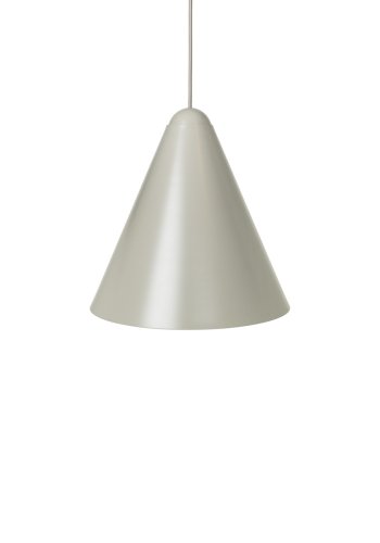 BROSTE COPENHAGEN Gine lampeskjerm L - matt grtt stl