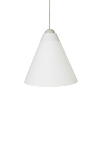 BROSTE COPENHAGEN Gine lampeskjerm S - hvitt opalt glass