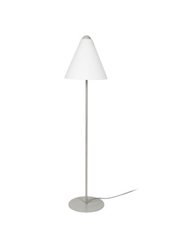 BROSTE COPENHAGEN Gine lampeskjerm L - hvitt opalt glass