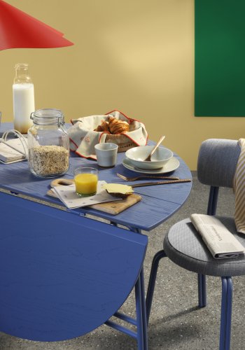 BROSTE COPENHAGEN Skjrt taklampe - gresskar oransje stl