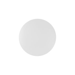 TK Luna vägglampa, rund - vit metall