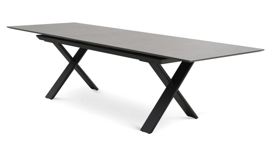 Elba utendrs spisebord med uttrekk 240(300)x100 cm