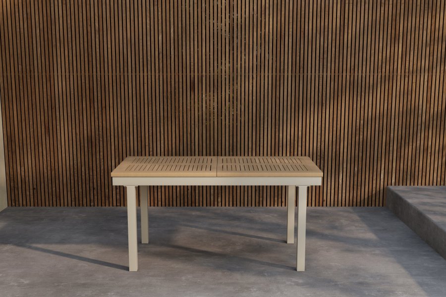 VENTURE HOME Panama-bord 160/240 - Beige/Teak