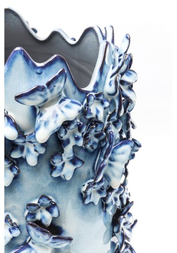 KARE DESIGN Butterflies vase - lysebltt steinty ( 28)