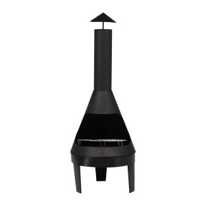 VENTURE DESIGN Marongo havepejs/grill, rund - sort stl