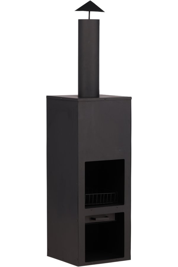 VENTURE DESIGN Makarima hagepeis, firkantet - sort stl