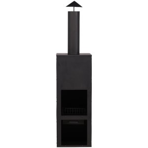 VENTURE DESIGN Makarima havepejs, kvadratisk - sort stl