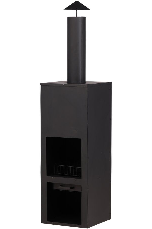 VENTURE DESIGN Makarima hagepeis, firkantet - sort stl