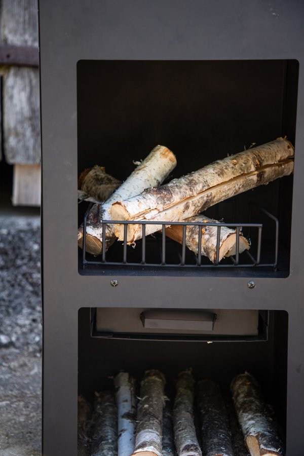 VENTURE DESIGN Makarima hagepeis, firkantet - sort stl