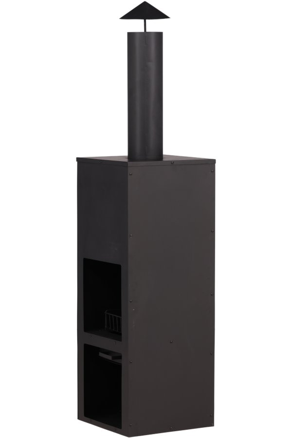 VENTURE DESIGN Makarima hagepeis, firkantet - sort stl