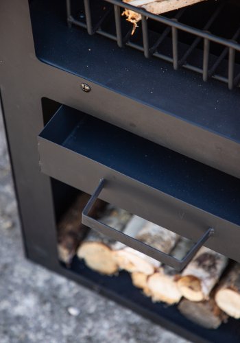 VENTURE DESIGN Makarima hagepeis, firkantet - sort stl