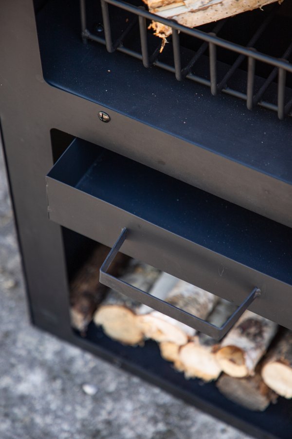 VENTURE DESIGN Makarima hagepeis, firkantet - sort stl