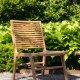 VENTURE DESIGN Ribbon utendrs loungestol - naturlig teak
