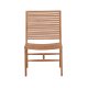 VENTURE DESIGN Ribbon utendrs loungestol - naturlig teak