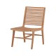 VENTURE DESIGN Ribbon utendrs loungestol - naturlig teak