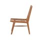 VENTURE DESIGN Ribbon utendrs loungestol - naturlig teak