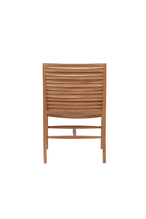 VENTURE DESIGN Ribbon utendrs loungestol - naturlig teak