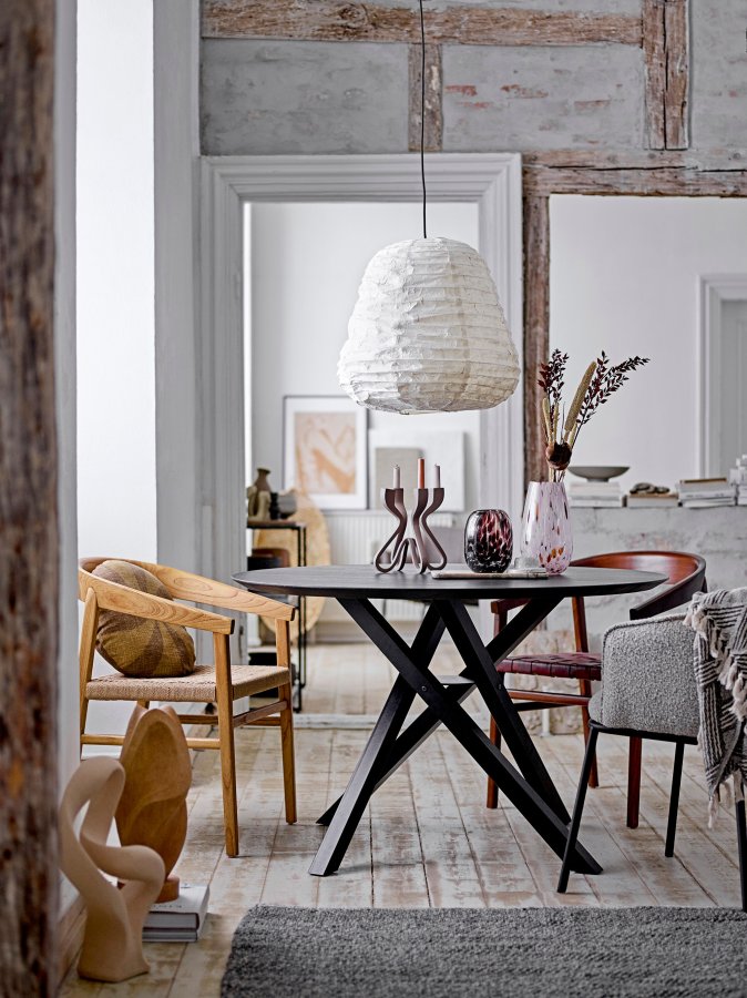 BLOOMINGVILLE Artem Vase, Braun, Glas