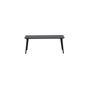 VENTURE DESIGN Lina udendrs loungebord, rektangulr - sort aluminium (60x100)