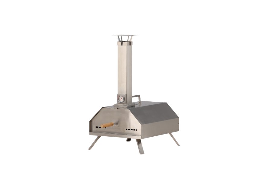 VENTURE DESIGN Hamn Palettenpizzaofen Standard - Silberstahl