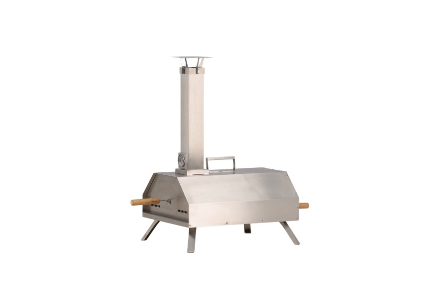 VENTURE DESIGN Hamn Palettenpizzaofen Standard - Silberstahl