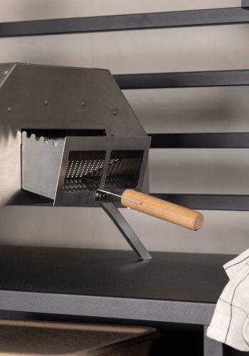 VENTURE DESIGN Hamn Palettenpizzaofen Standard - Silberstahl