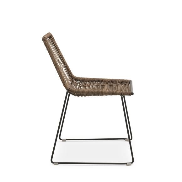 Maui hagestol - rotting og antrasittgrtt metall