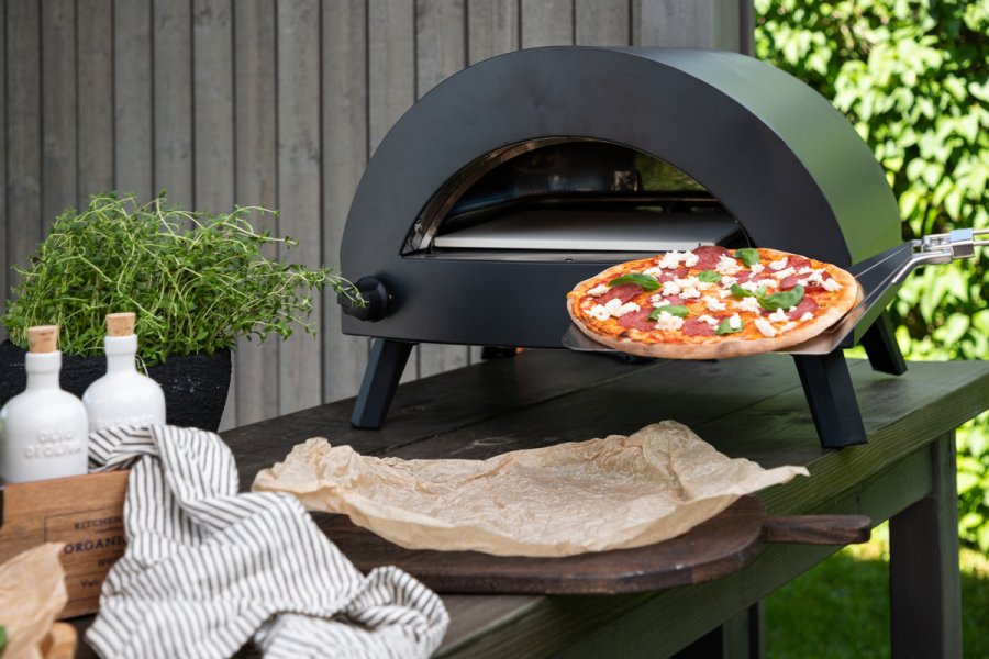 VENTURE DESIGN Bukom Gass pizzaovn Standard - sort stl